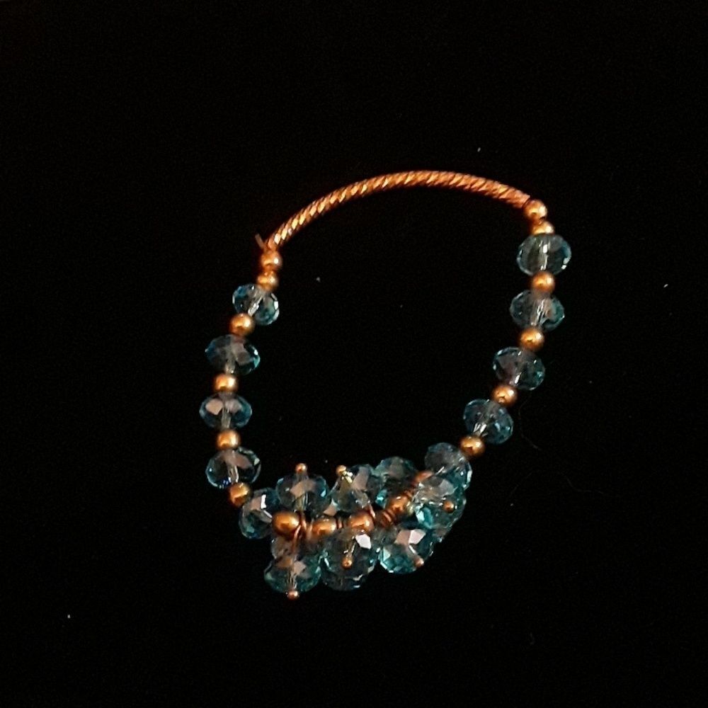 8 for $20 Blue Beaded Bracelet